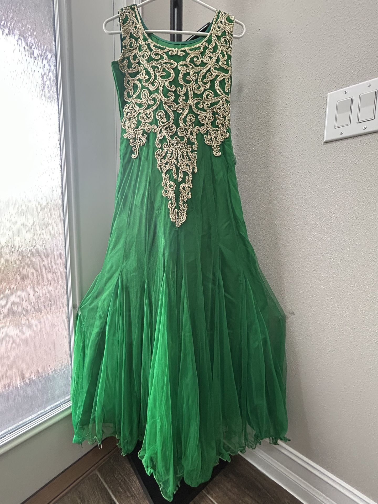 Ready To Wear Indian/Pakistani Party Wear Women's Embroidery Anarkali Floral Gown For Women