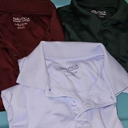 Kids Nautica School Uniform Polo Shirts (Bundle Deal)