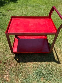 Heavy Duty Steel Auto Rolling Service Cart