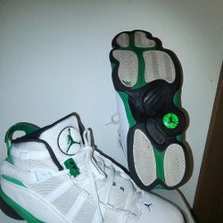 Nike Jordan 6 Rings WHITE-LUCKYGREEN Szn 8