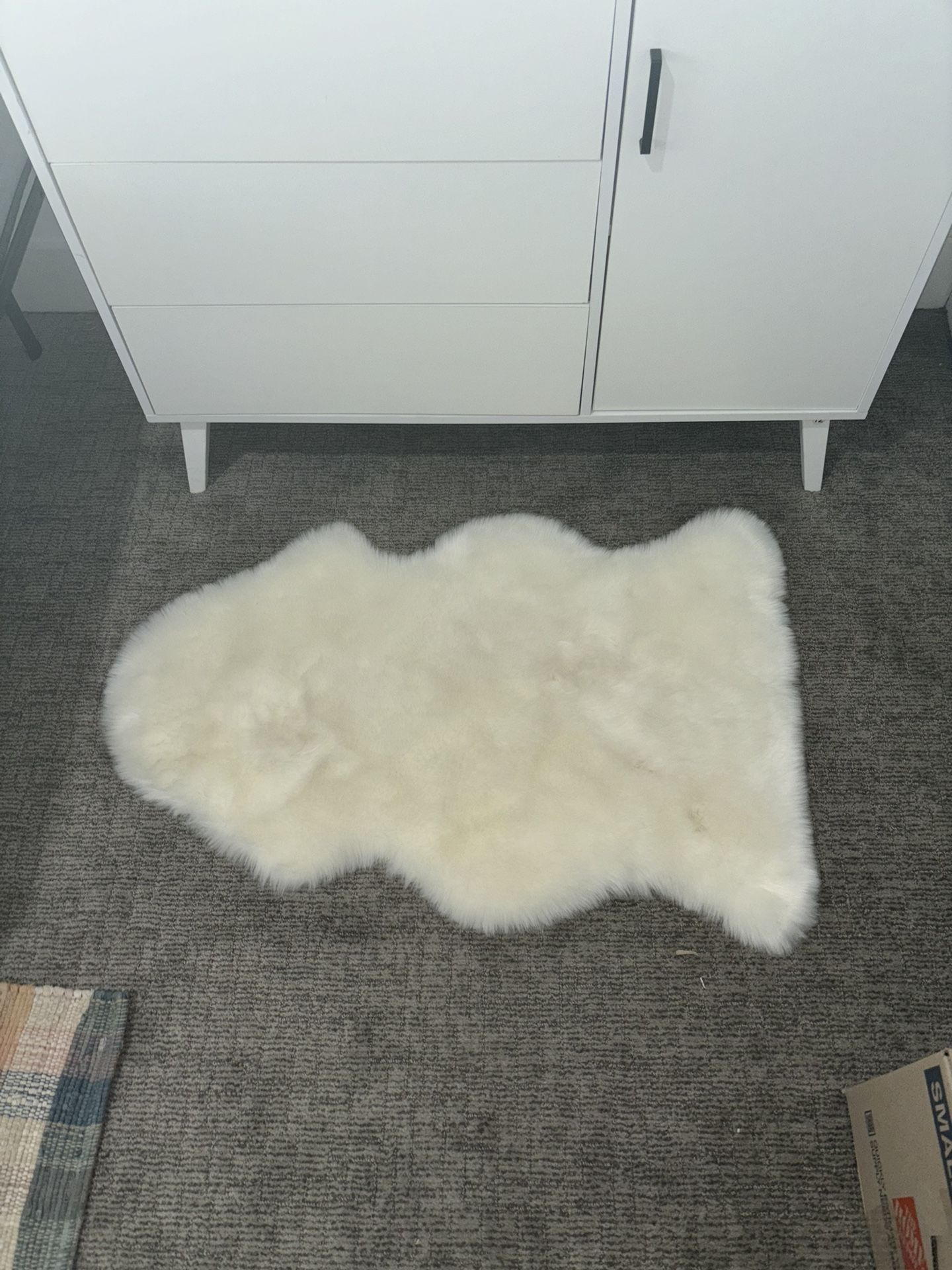 Small White Rug