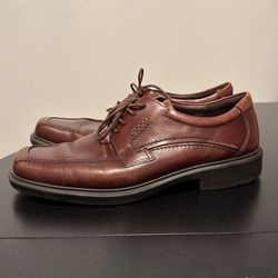 Men’s brown dress shoes ECCO size 10 (43) used