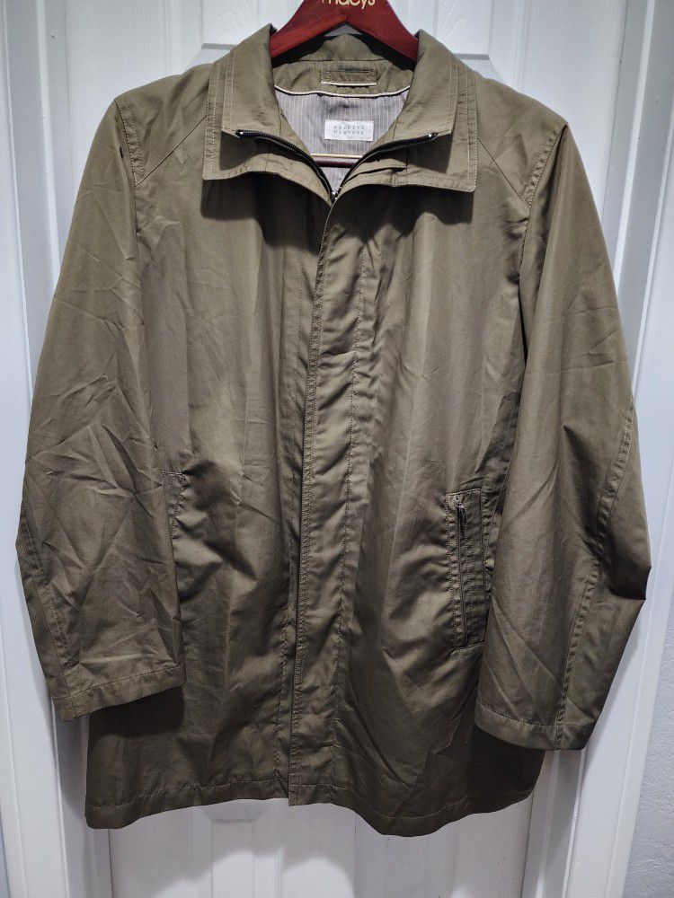 Barneys New York Lightweight Rain/Trench Coat (R38)