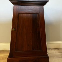 Accent Wood Cabinet With Storage