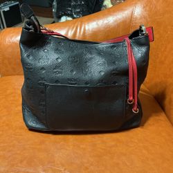 Black Leather Handbag