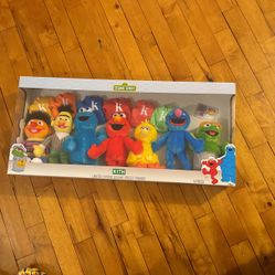 Brand new Kith Sesame Street Plush Set 