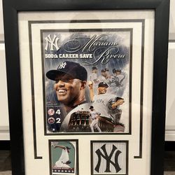 Mariano Rivera Yankees Plaque