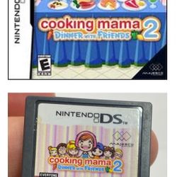 Cooking Mama 2: Dinner With Friends (Nintendo DS, 2007) cartridge only