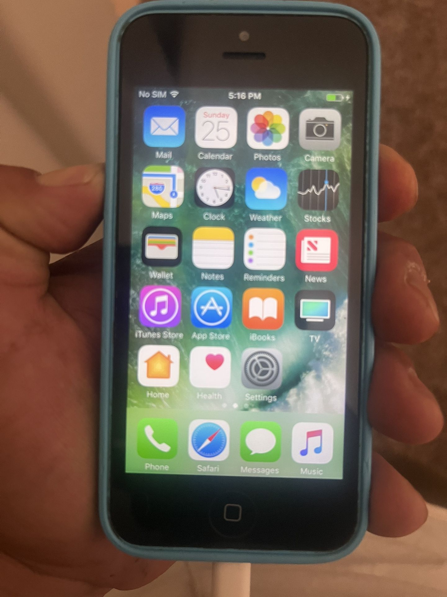 IPHONE - APPLE IPHONE 5c 16 GB BLUE - Verizon Wireless Unlocked - USED
