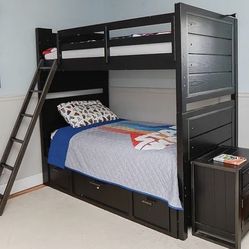 Bunk Bed Set With Nightstand 