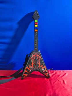 Hydro Dipped PS2 Guitar Hero Controller