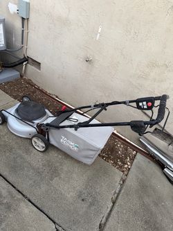 Electric lawnmower free