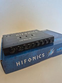 HIFONICS 4 BAND EQUALIZER WITH LINEDRIVE