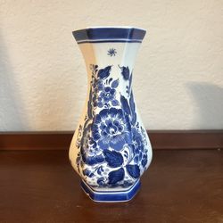Delft Blue Bud Vase