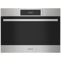 Wolf 24" E Series Transitional Stainless Steel Steam Wall Oven New