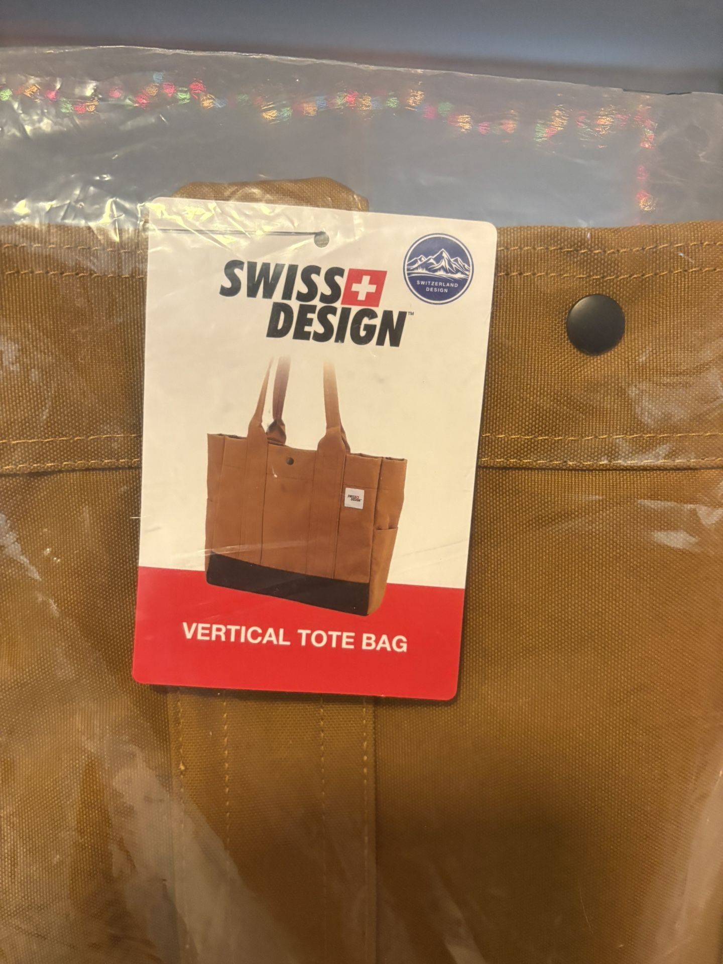 Swiss Design Vertical Tote 