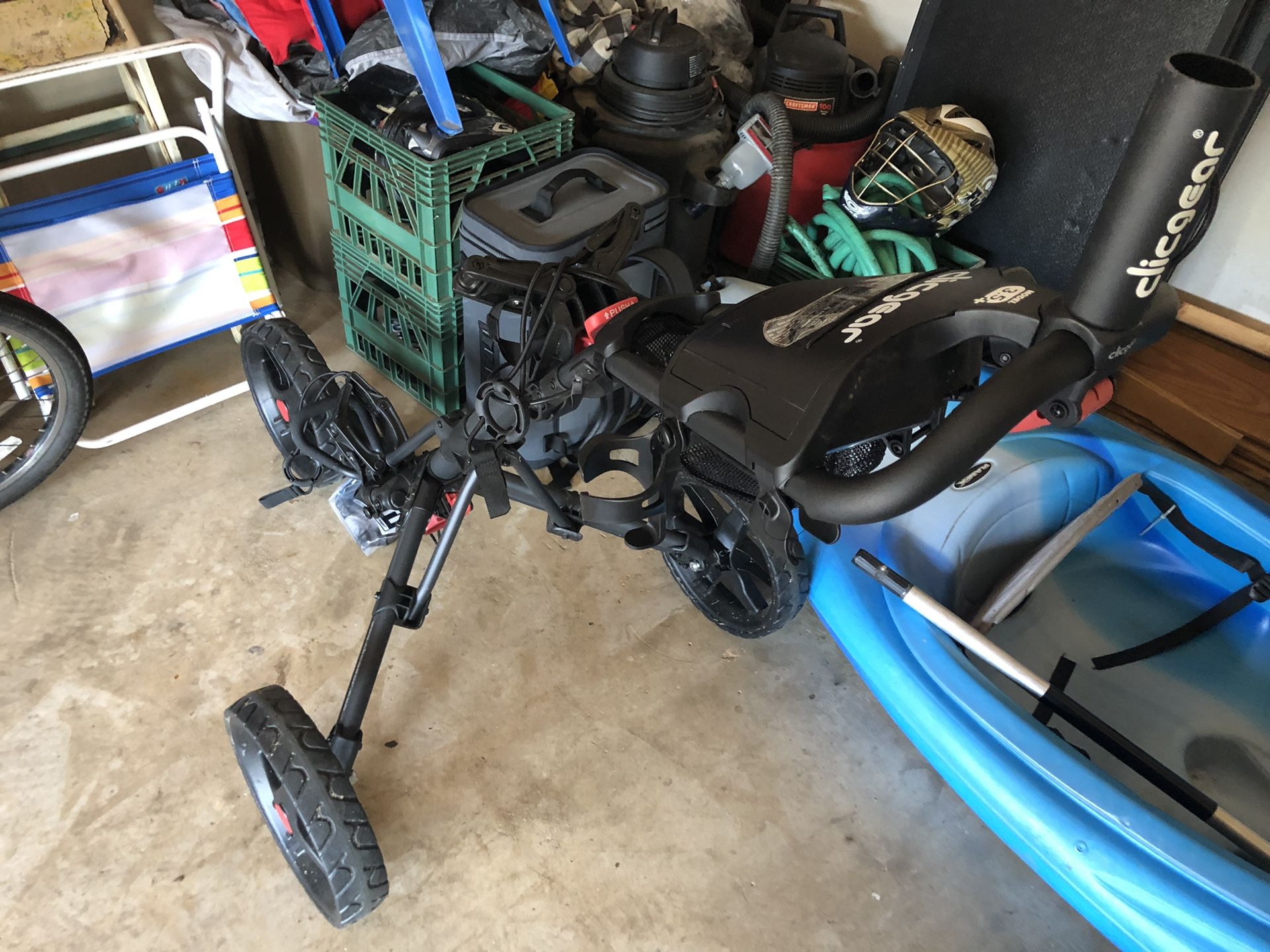 Golf push cart clicgear 3.5+