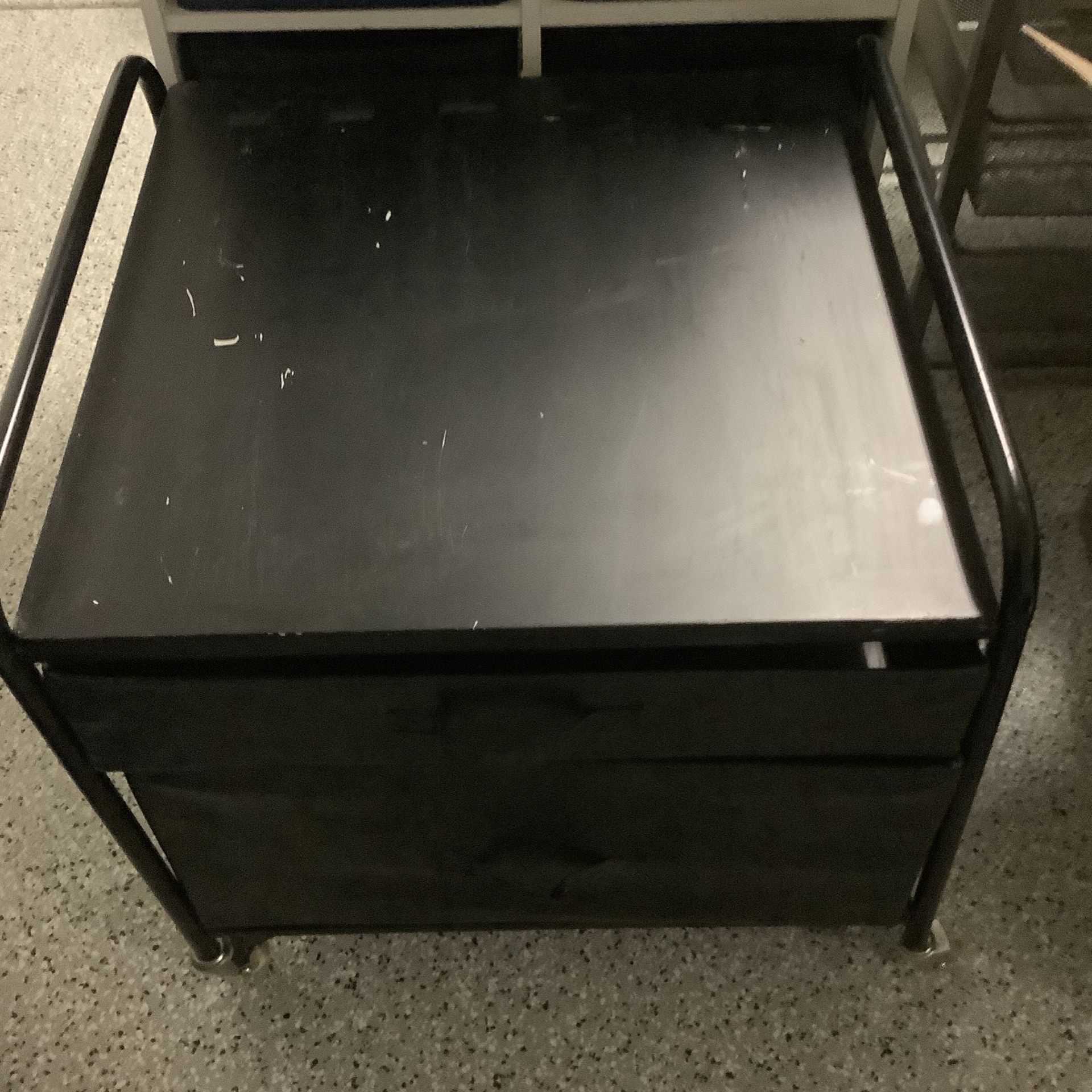 Pottery Barn teen/dorm refrigerator cart