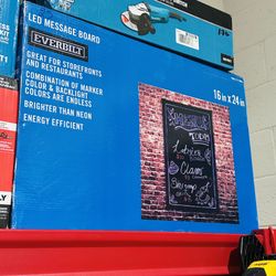 EVERBILT 16" X 24" LED Menu Message Board