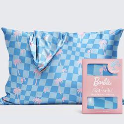 Malibu Barbie x Kitsch satin pillow case 