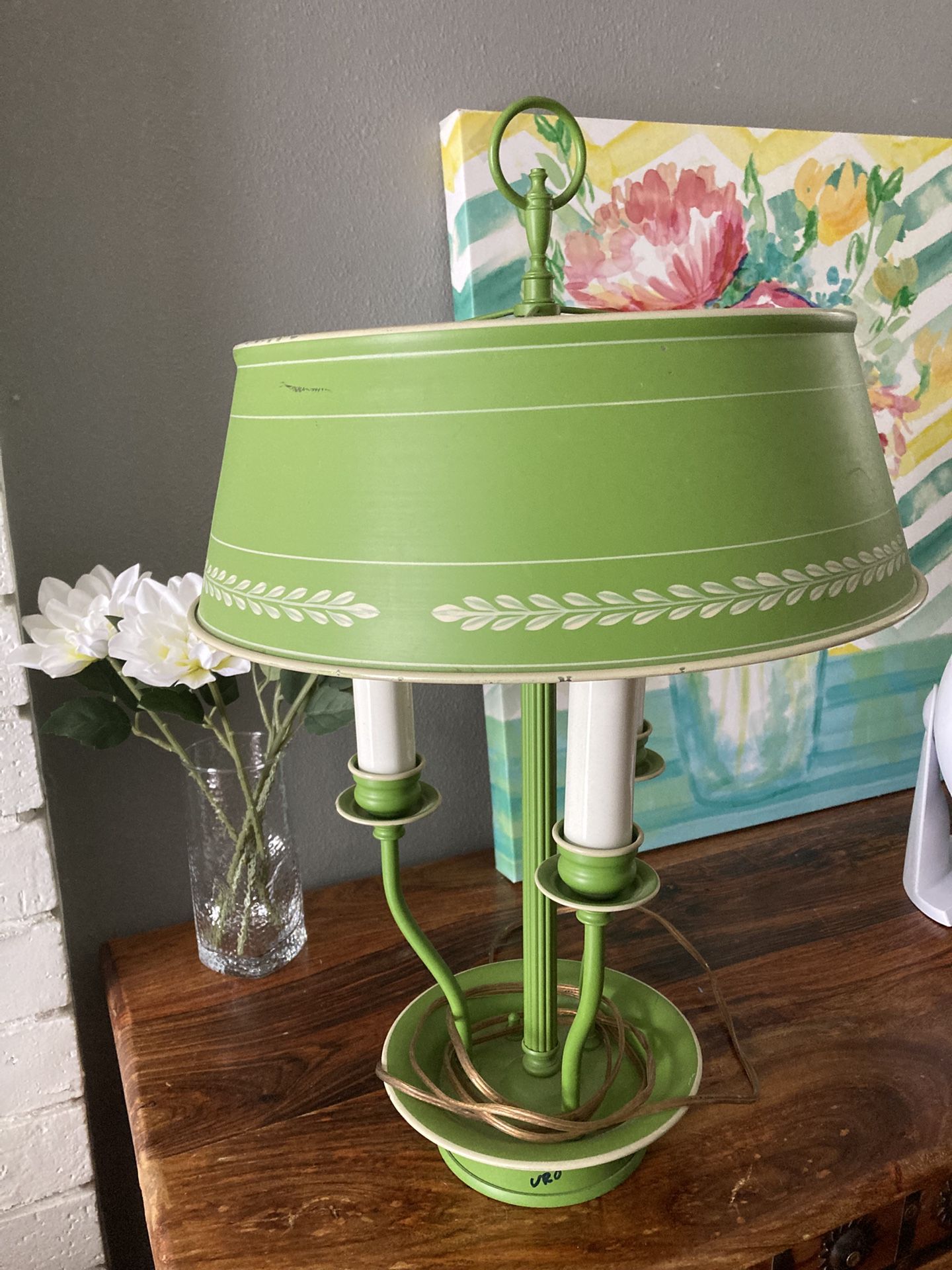 Bouillotte lamp 3-armed