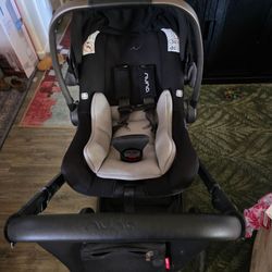 Nuna Stroller + Infant Car Seat Travel System – Excellent Condition