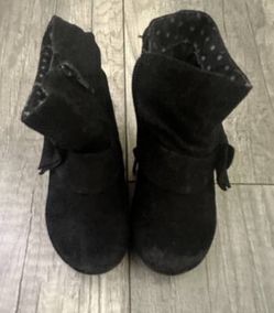 Garanimals Black Side Zip Kids Boots