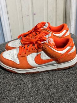Dunk low cracked orange
