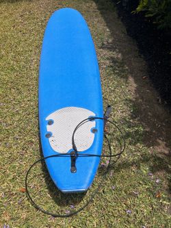 Blue Foam Surf Board 8ft