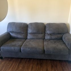 Grey Couch & Love Seats