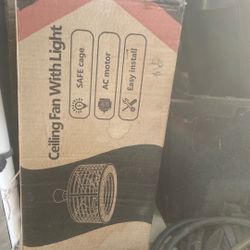 EZ Install Ceiling Fan With Light