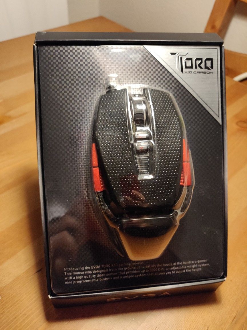 EVGA Torq X10 Carbon Gaming Mouse