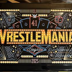 Wrestlemania 41 PLE Briefcase Brand New Sold Out 