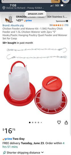 Chicken feeder and cage