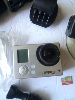 GoPro hero 3+ with extras