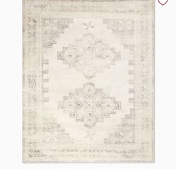 WEST ELM Stepped Medallion Easy Care Rug