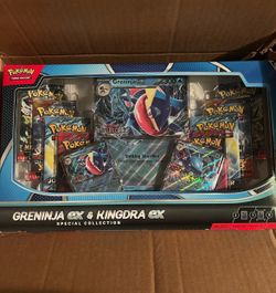 Pokémon Greninja Ex and Kingdra ex special collection