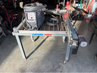 CNC plasma table and plasma cutter