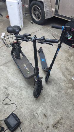 2 scooters electricos