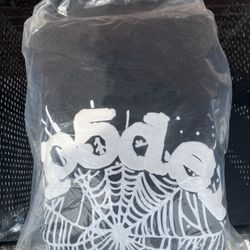 Sp5der Hoodie OG Web Black