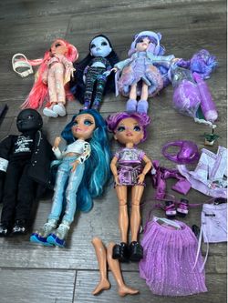 Rainbow High Doll Lot with Accessories