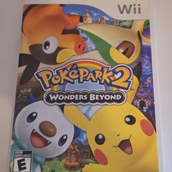 PokePark 2: Wonders Beyond Nintendo Wii CIB Tested Working 