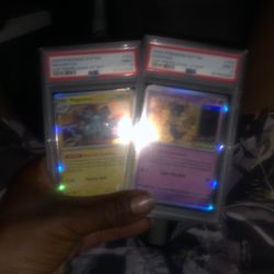 2 Staff Psa 9 Pokemon Cards Trades Only