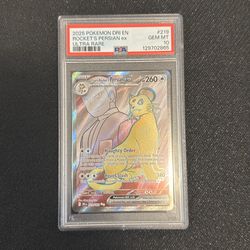 Pokemon DRI EN Rocket Persian EX Ultra Rare