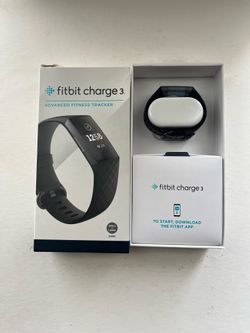 Fitbit Charge 3 Advanced Fitness Tracker, Heart Rate Monitor Smartwatch-Open Box