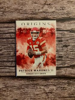 Patrick Mahomes II Origins NFL Trading Card