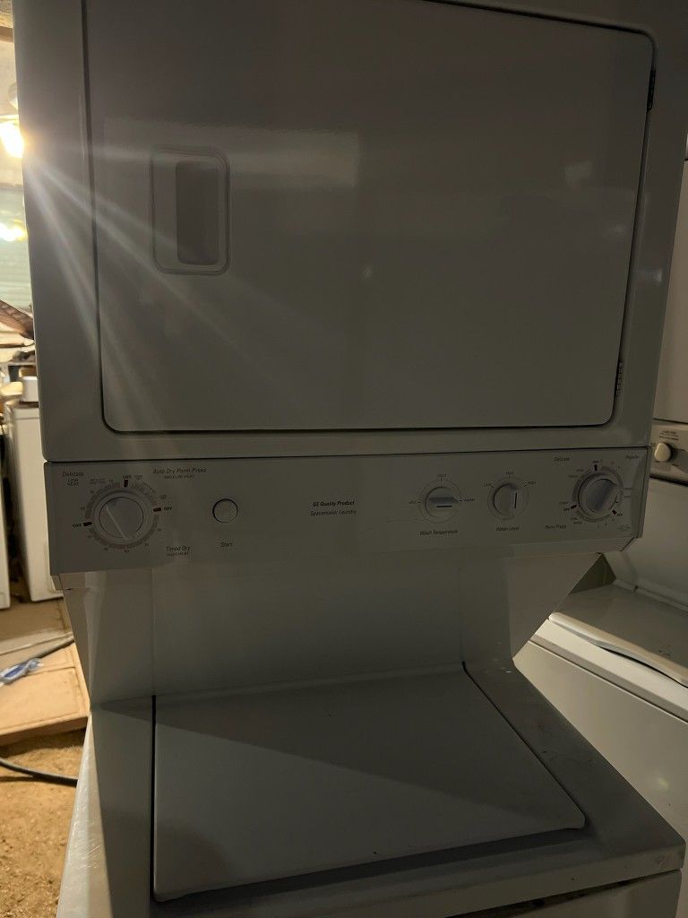 GE Stackable Washer And Dryer