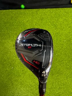 🔥 NEW IN WRAPPER! TaylorMade Stealth 2 HD 4 Hybrid – $140 ⛳️