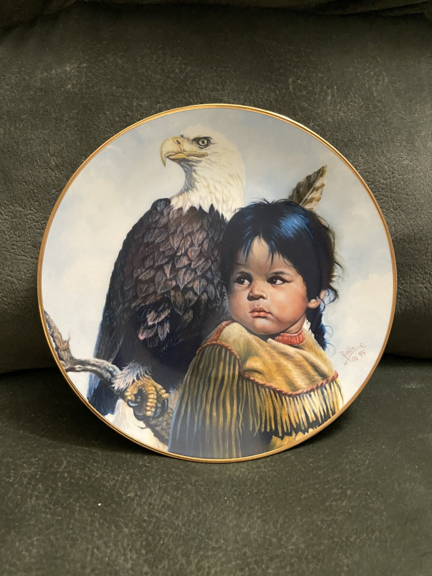 The New Perce Nation 4 Piece Plate Set By Parillo.