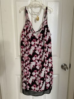 Hawaiian Print Dress